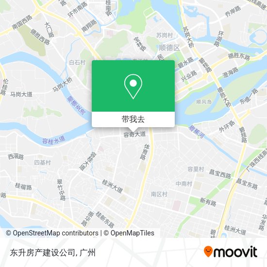 东升房产建设公司地图