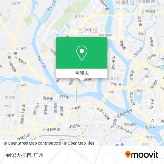 钊记大排档地图