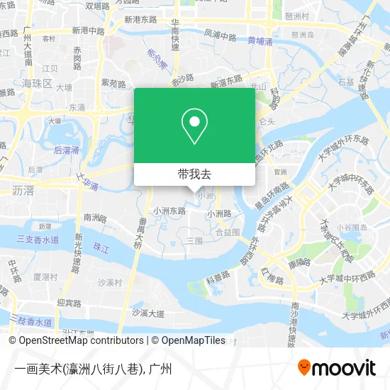 一画美术(瀛洲八街八巷)地图