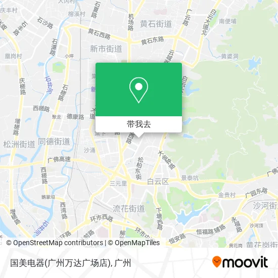 国美电器(广州万达广场店)地图