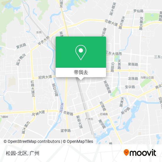 松园-北区地图