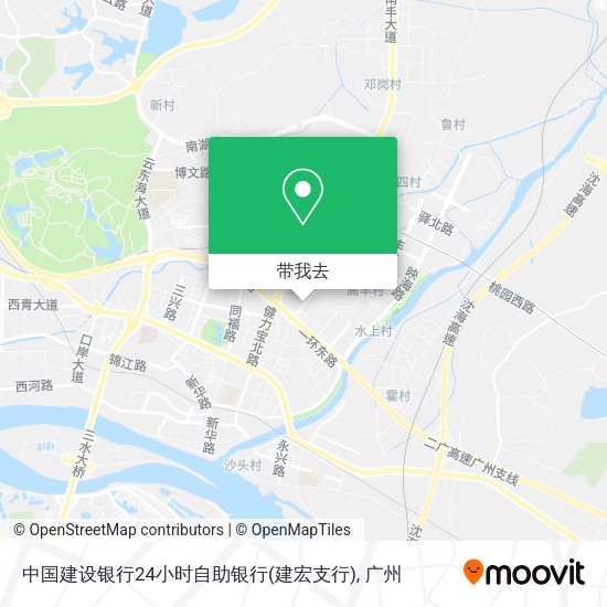 中国建设银行24小时自助银行(建宏支行)地图