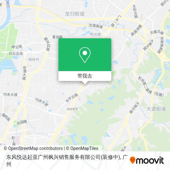 东风悦达起亚广州枫兴销售服务有限公司(装修中)地图