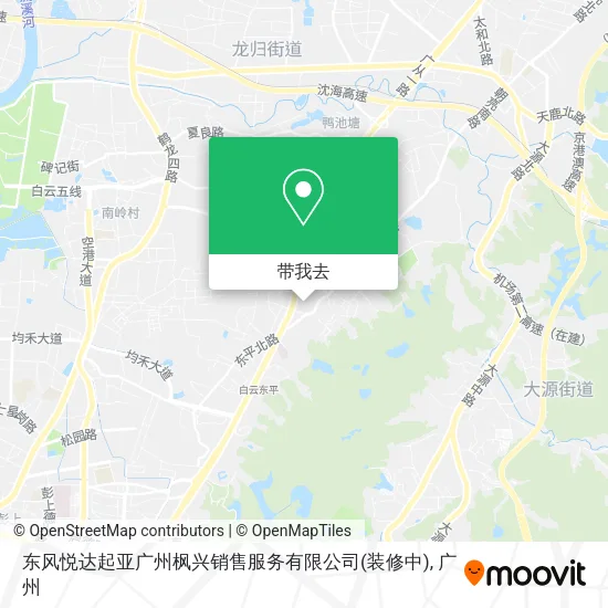 东风悦达起亚广州枫兴销售服务有限公司(装修中)地图