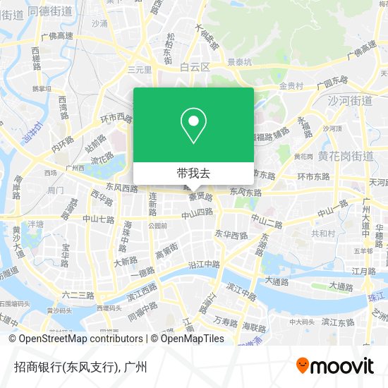 招商银行(东风支行)地图