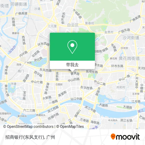 招商银行(东风支行)地图
