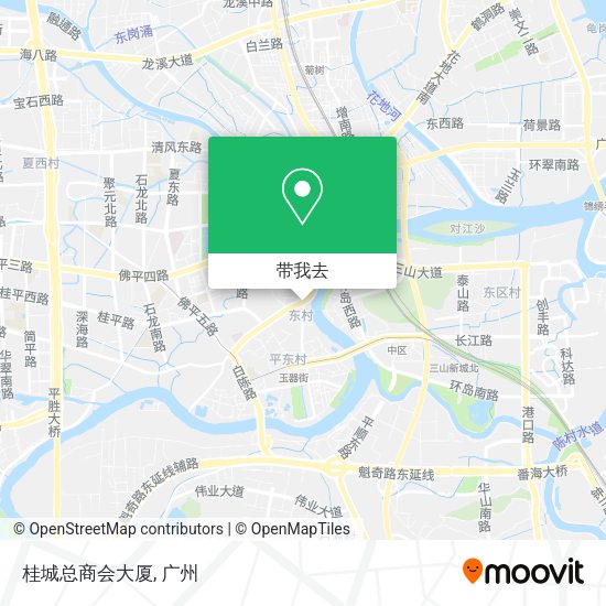 桂城总商会大厦地图