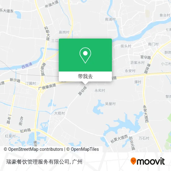 瑞豪餐饮管理服务有限公司地图
