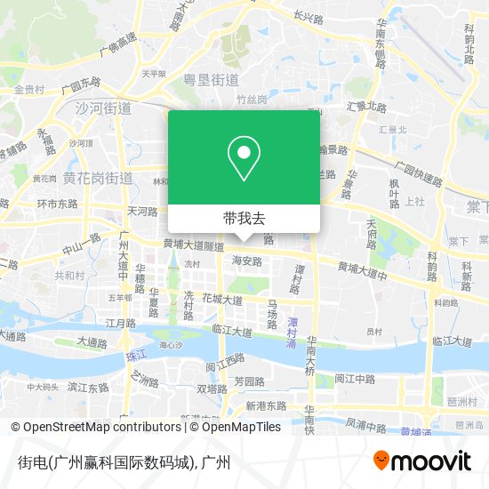街电(广州赢科国际数码城)地图