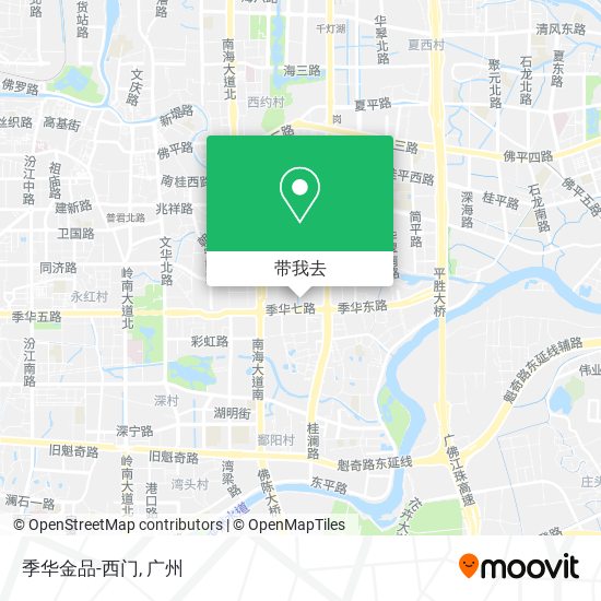 季华金品-西门地图