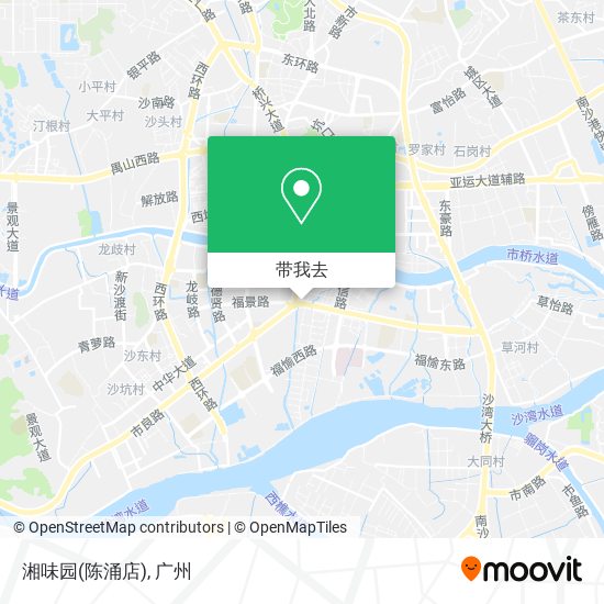 湘味园(陈涌店)地图