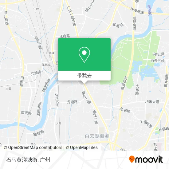 石马黄湴塘街地图