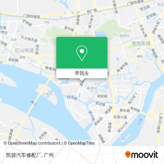 凯骏汽车修配厂地图