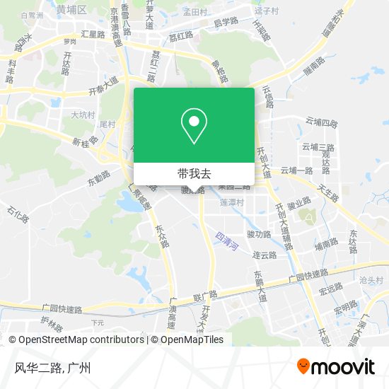 风华二路地图