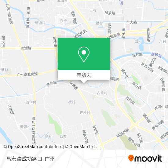 昌宏路成功路口地图