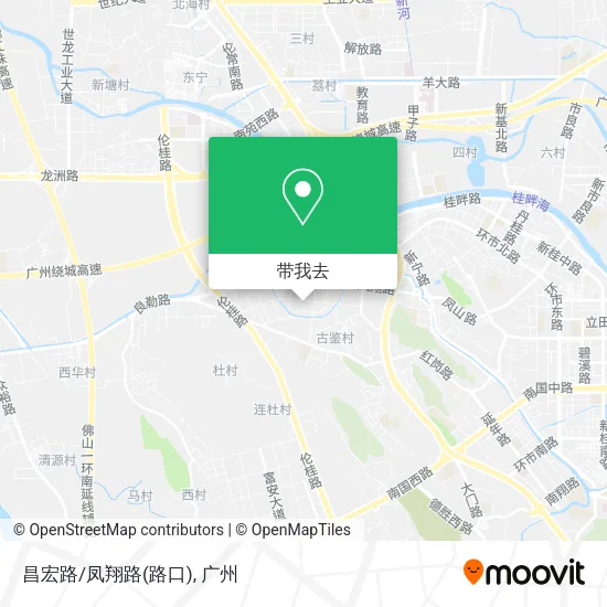 昌宏路/凤翔路(路口)地图