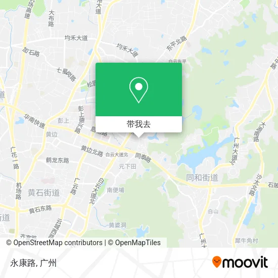 永康路地图