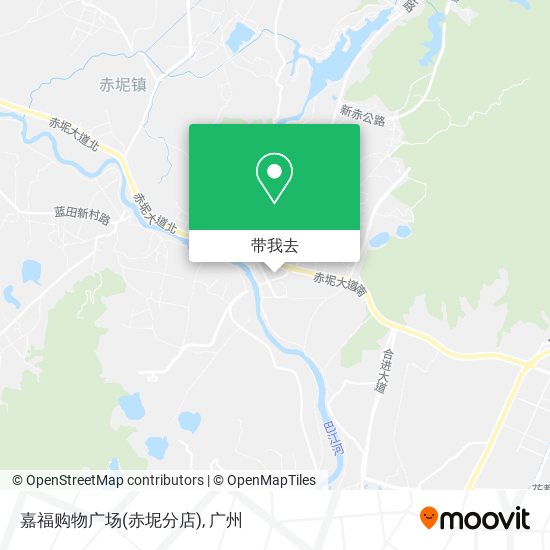 嘉福购物广场(赤坭分店)地图
