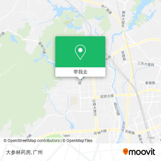 大参林药房地图
