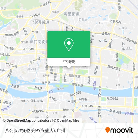 八公叔叔宠物美容(兴盛店)地图