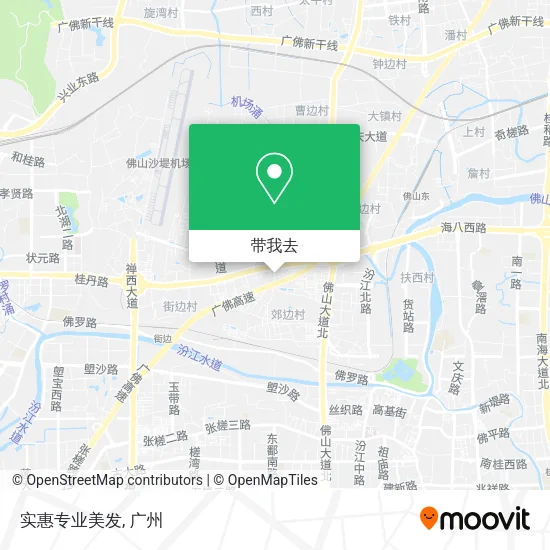 实惠专业美发地图