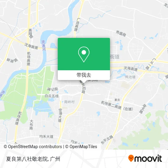 夏良第八社敬老院地图