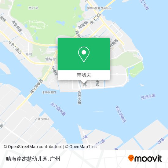 晴海岸杰慧幼儿园地图