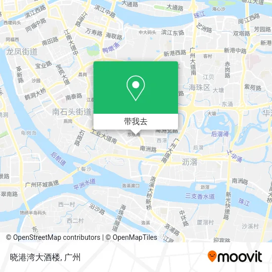 晓港湾大酒楼地图