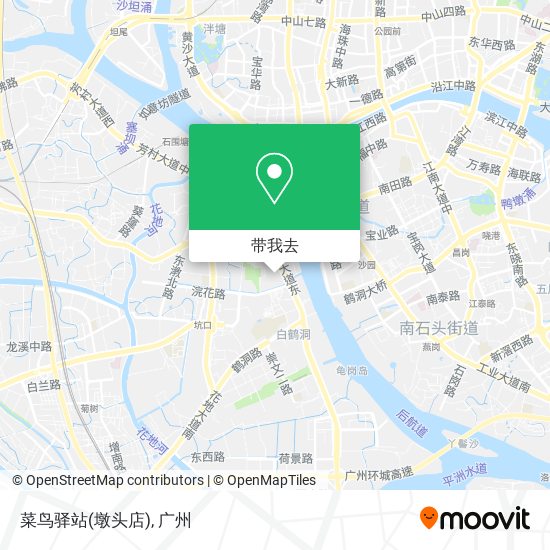 菜鸟驿站(墩头店)地图