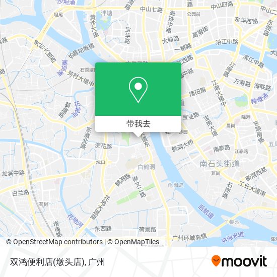 双鸿便利店(墩头店)地图