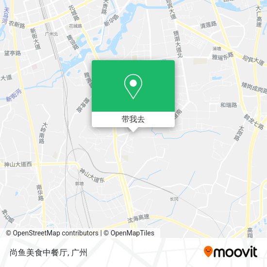 尚鱼美食中餐厅地图