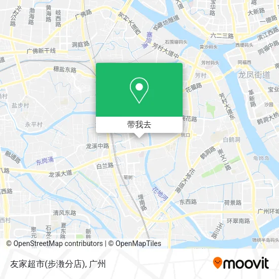 友家超市(步漖分店)地图