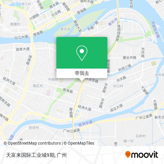 天富来国际工业城9期地图