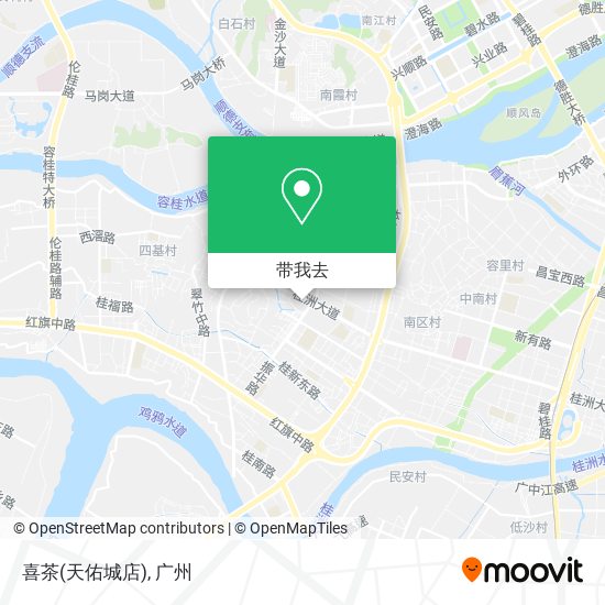 喜茶(天佑城店)地图