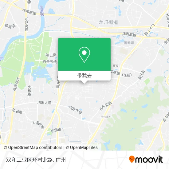 双和工业区环村北路地图