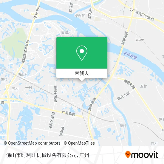 佛山市时利旺机械设备有限公司地图