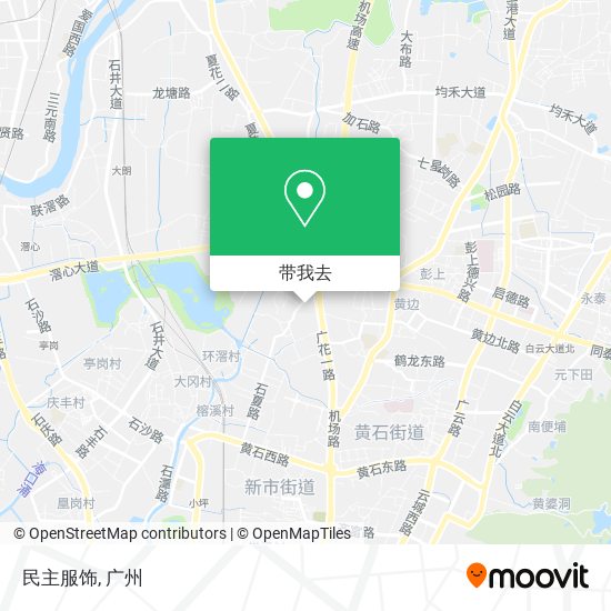 民主服饰地图