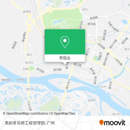 美的常乐府工程管理部地图