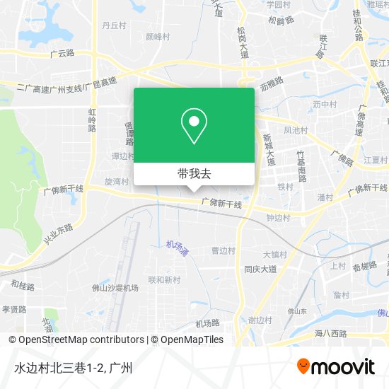 水边村北三巷1-2地图
