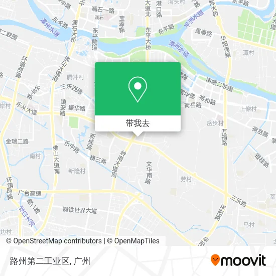 路州第二工业区地图