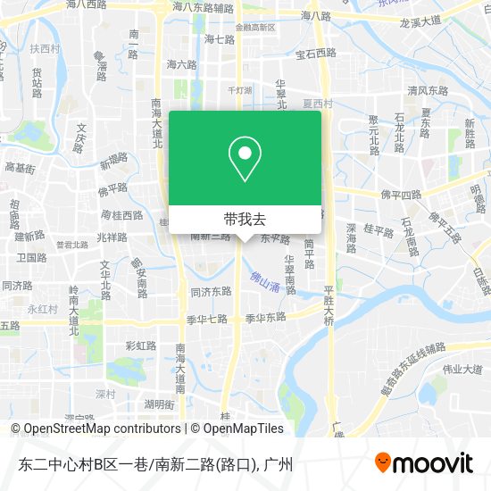 东二中心村B区一巷/南新二路(路口)地图