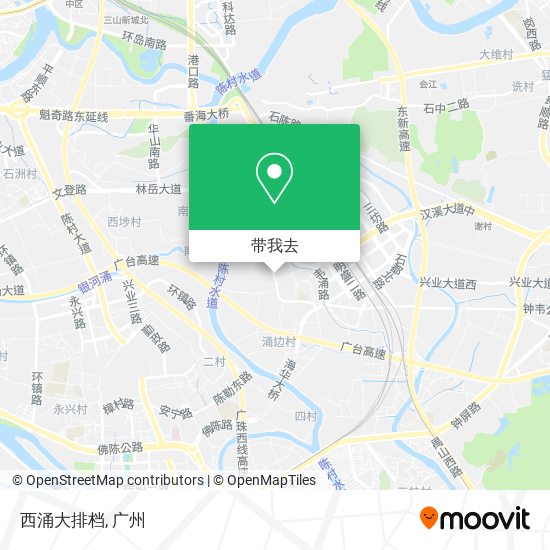 西涌大排档地图
