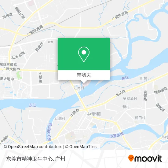 东莞市精神卫生中心地图