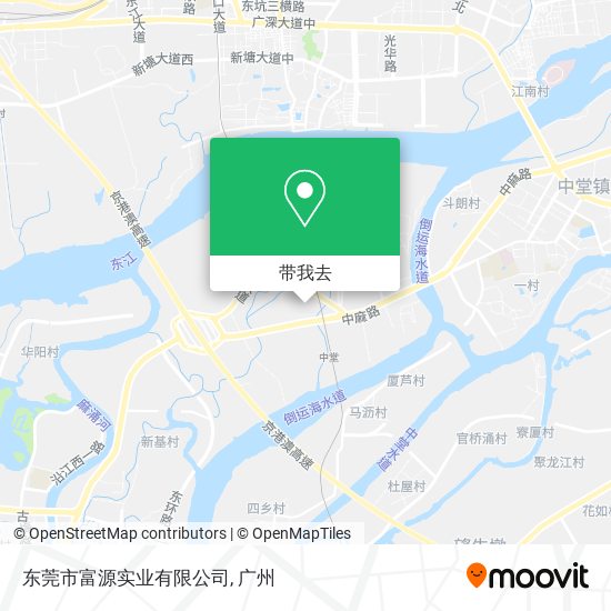 东莞市富源实业有限公司地图