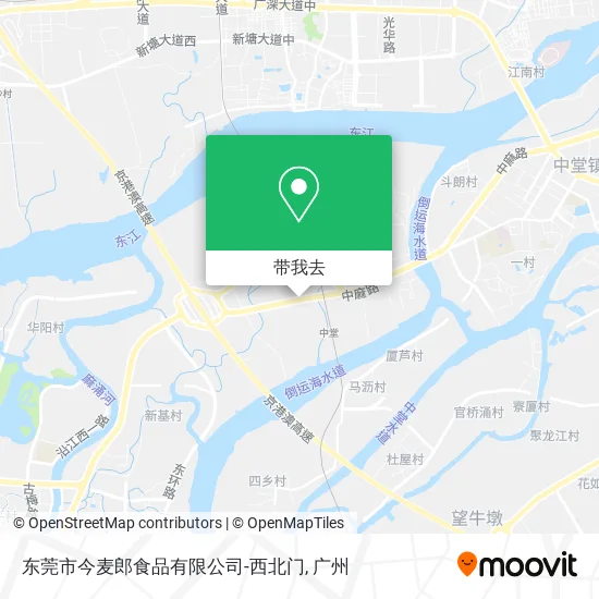 东莞市今麦郎食品有限公司-西北门地图