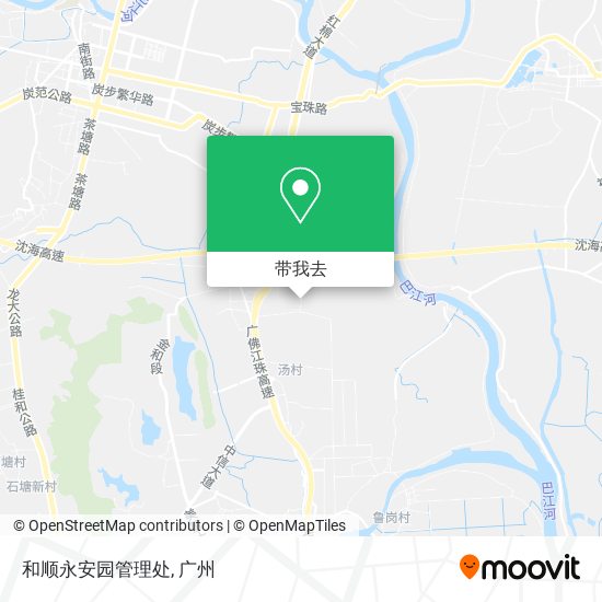 和顺永安园管理处地图