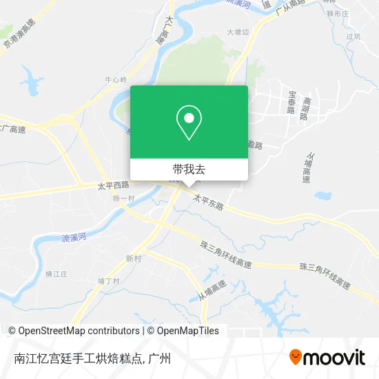 南江忆宫廷手工烘焙糕点地图