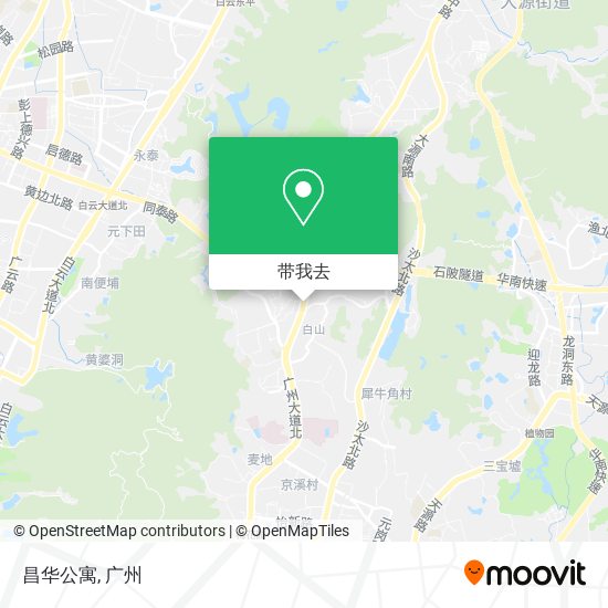 昌华公寓地图