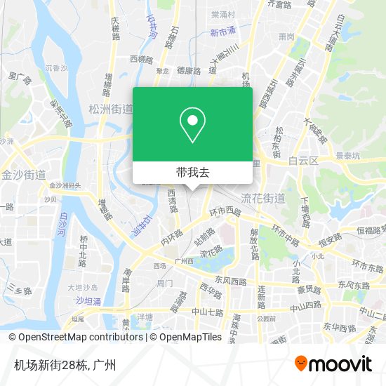 机场新街28栋地图