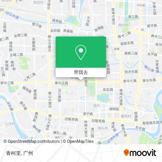 青柯里地图